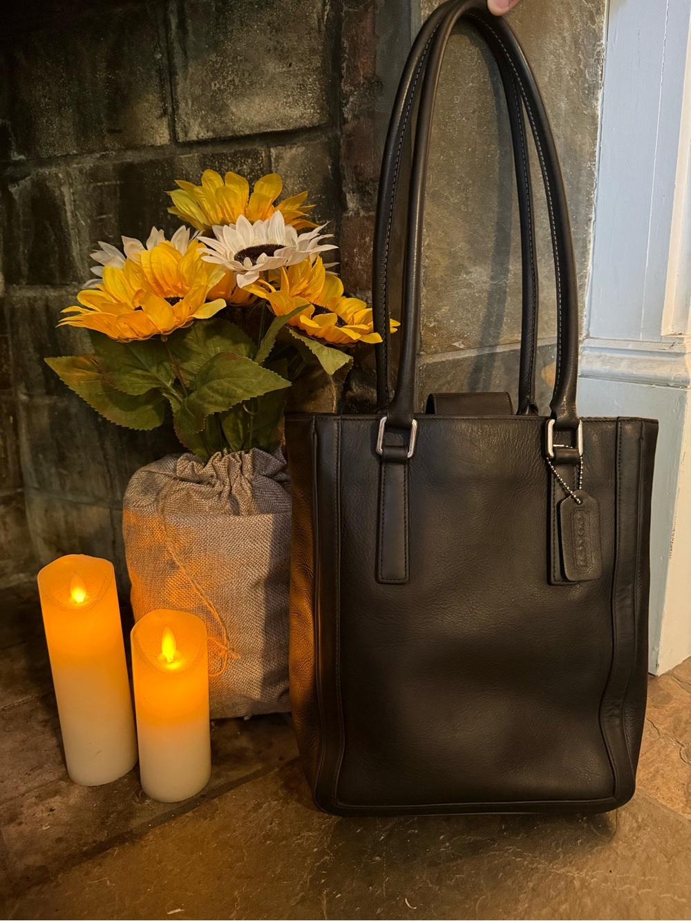 Coach Vintage Bonnie Legacy Slim Tote